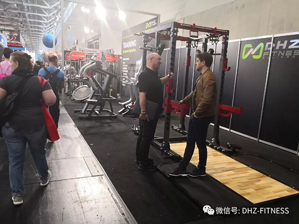 DHZ Fitness In The 32Nd FIBO World Fitness Event In Cologne Germany201